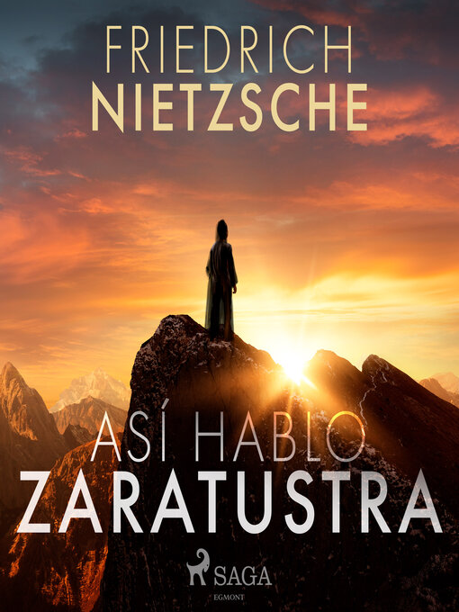 Title details for Así hablo Zaratustra by Friedrich Nietzsche - Available